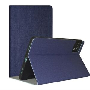 Qiawum Folio Stand for Teclast M50 Mini Case Protective Navy Blue